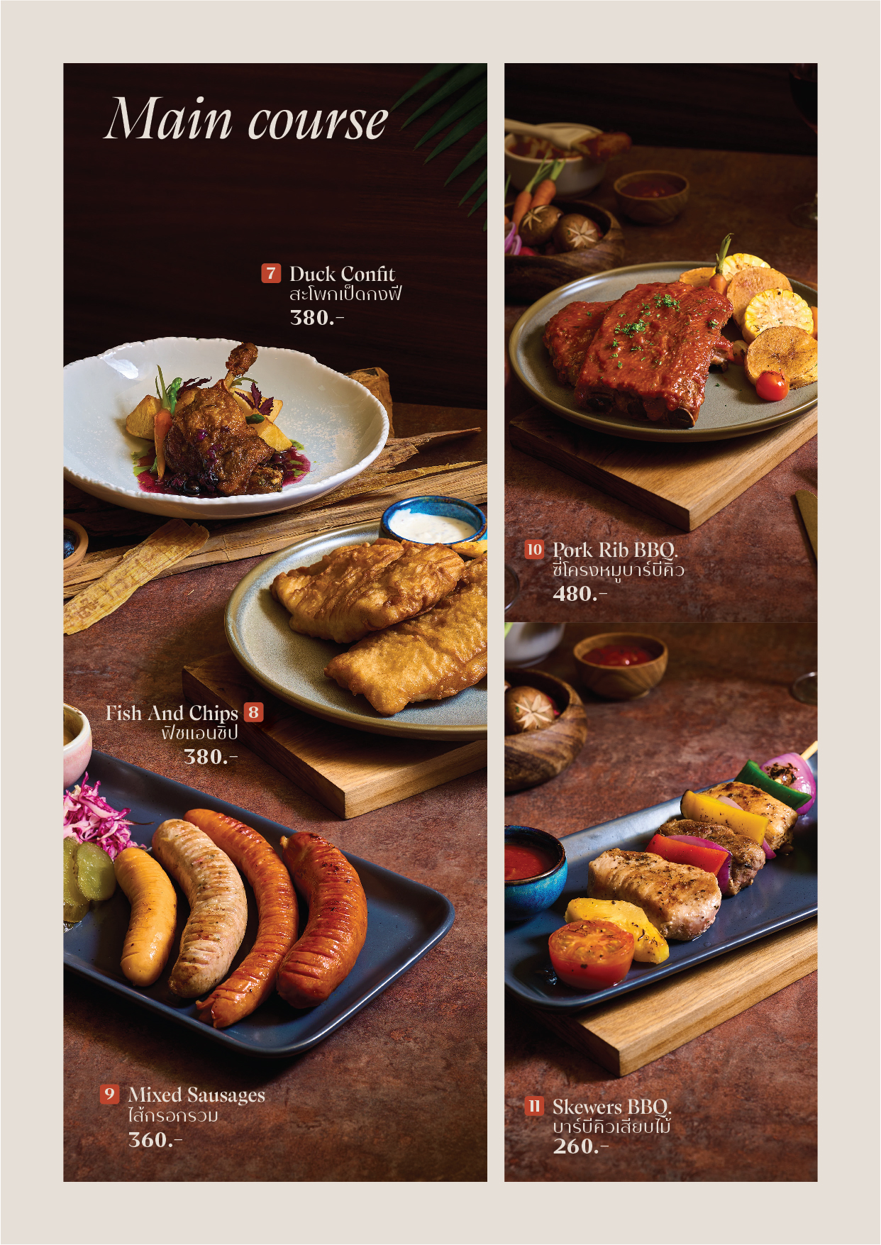 cattleya restaurant menu 2025 12