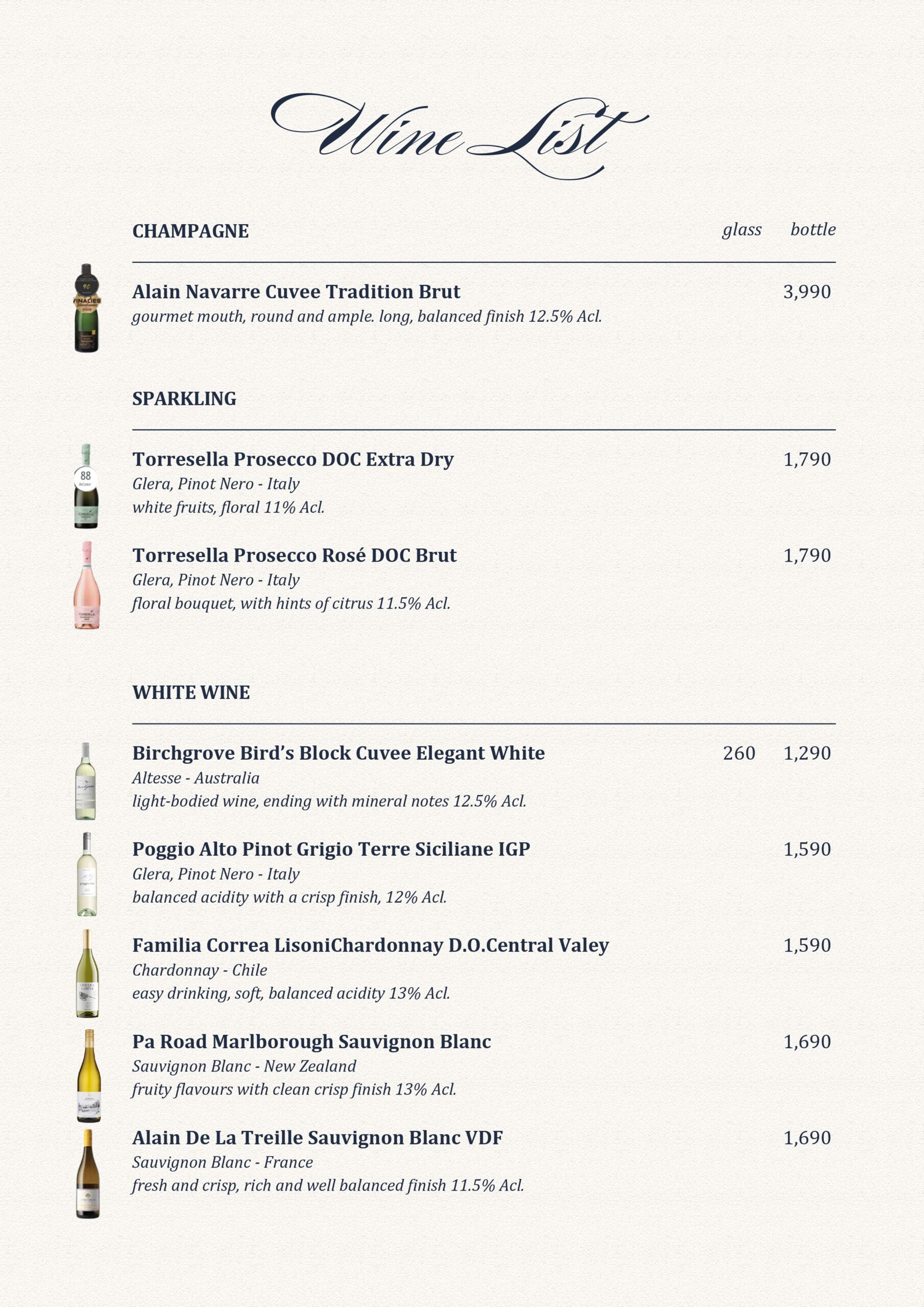 cattleya wine list 1